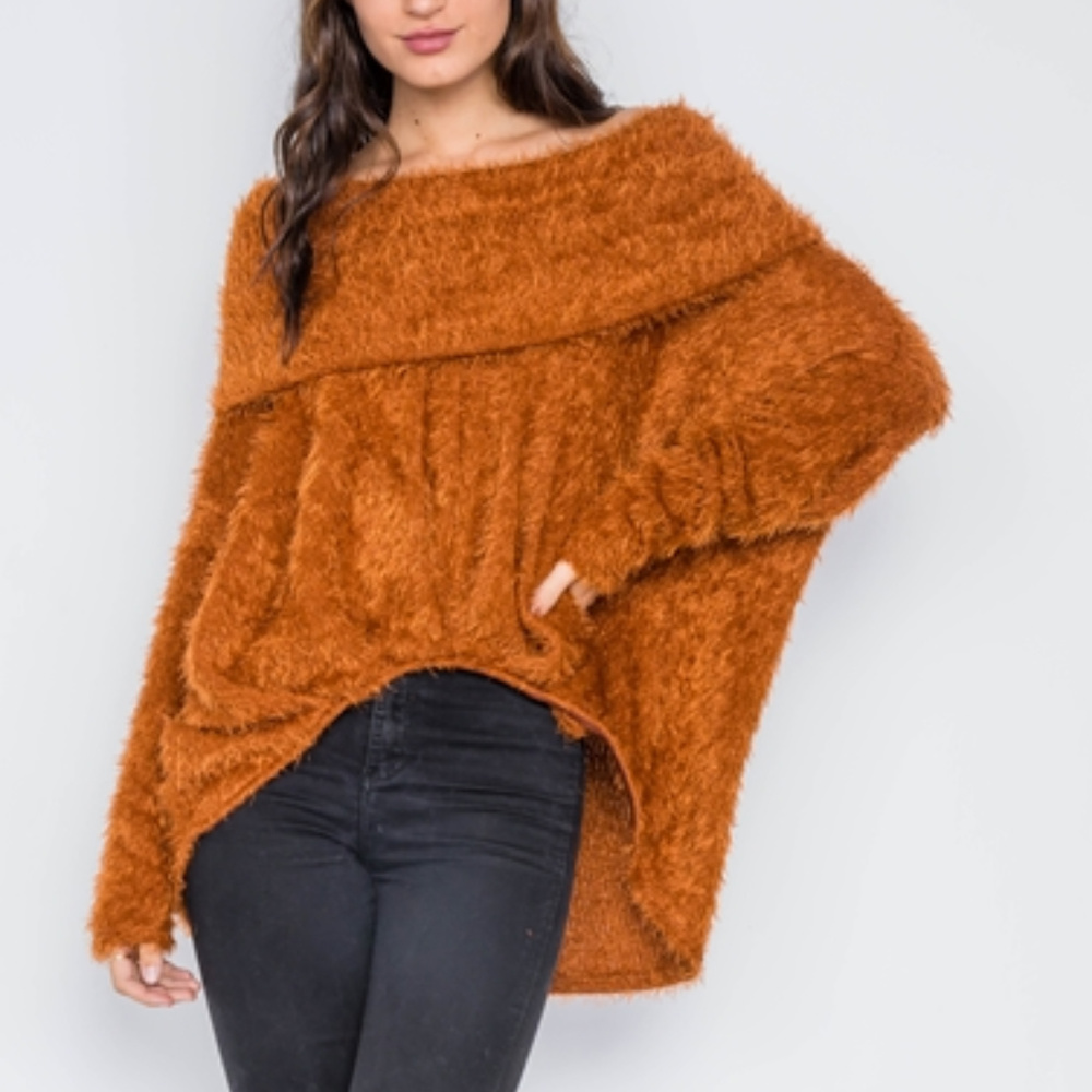 Fuzzy Knit Sweater - Picture 3 of 5